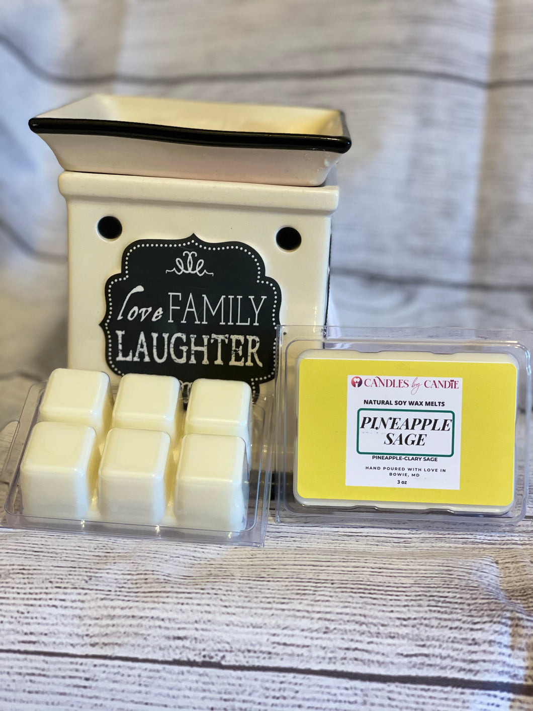 Pineapple Sage Wax Melts (Clamshell) 3 oz
