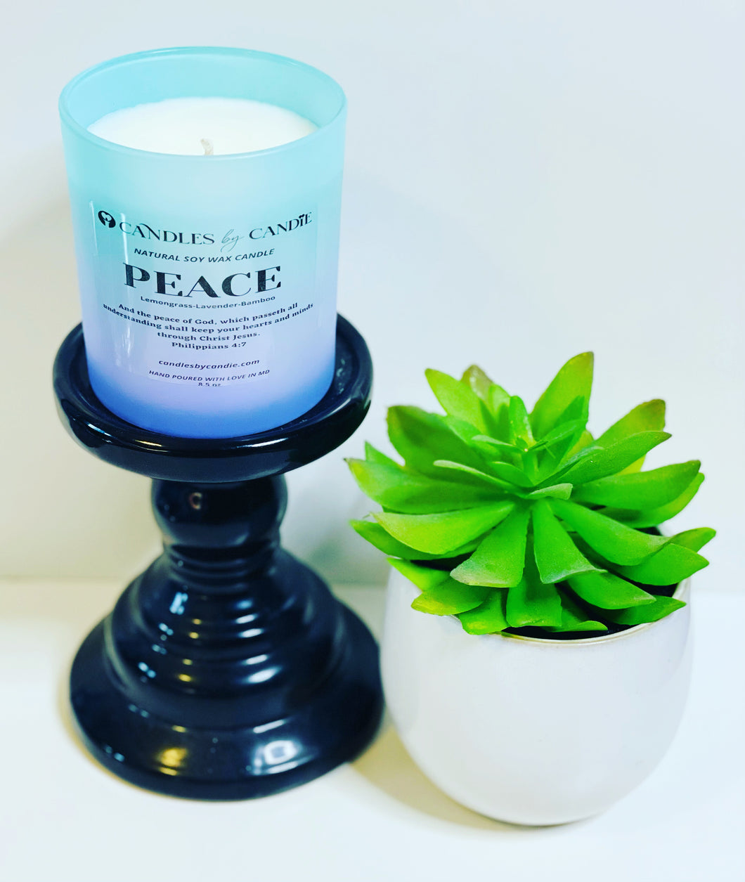 Peace candle 8.5 oz