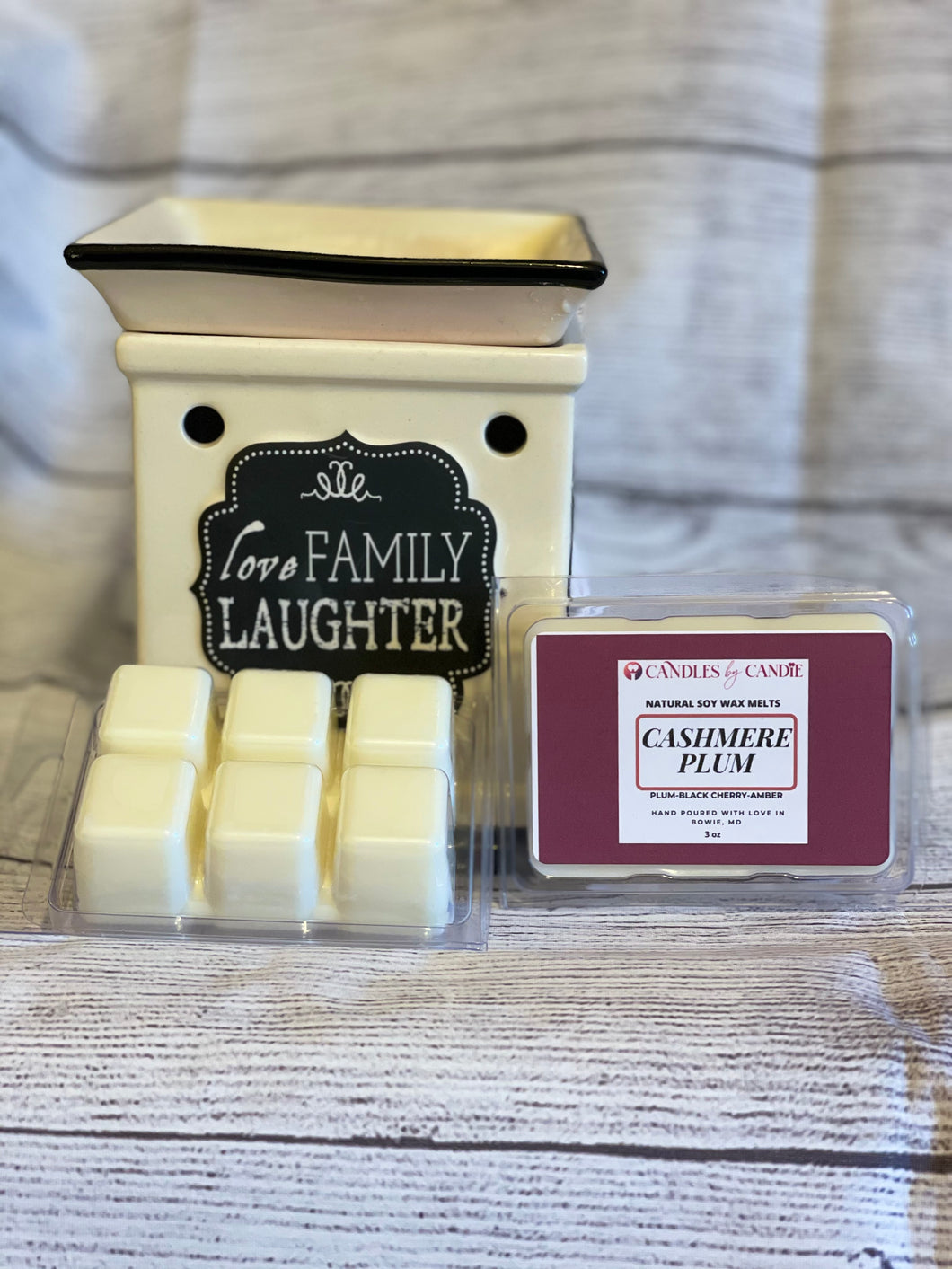 Cashmere Plum Wax Melts (Clamshell) 3 oz